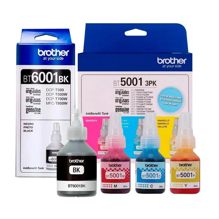 PACK DE 4 TINTAS BT5001 BT6001