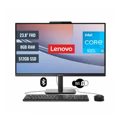 LENOVO - All In One V100 Intel Core i3 N305 8GB RAM 512GB SSD 23.8 FHD FreeDOS