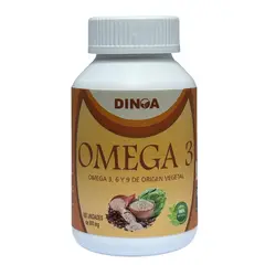 DINOA - Omega 3 - Cápsulas x 100- -Salud cardiovascular – Energía cerebral