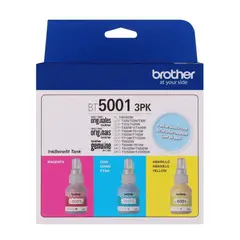 BROTHER - PACK 3 TINTAS BT5001 3PK TANK COLOR