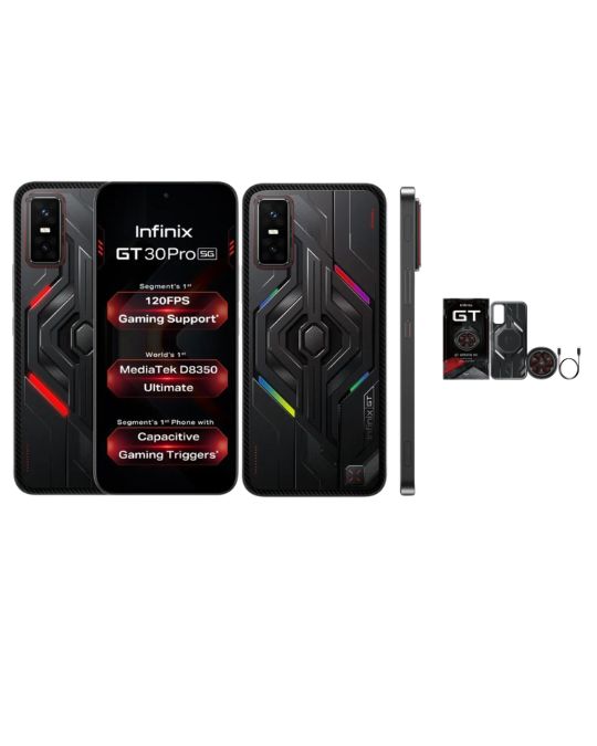 GT 30 PRO 5G - 12GB+12GB 512GB - GT GAMING KIT - DARK FLARE/ EQUIPO REGISTRADO