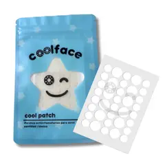 GENERICO - Parches de acné redondo transparente - 36 unidades -- Coolface