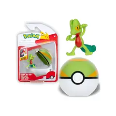 POKEMON - Clip Treecko Con Nest Ball