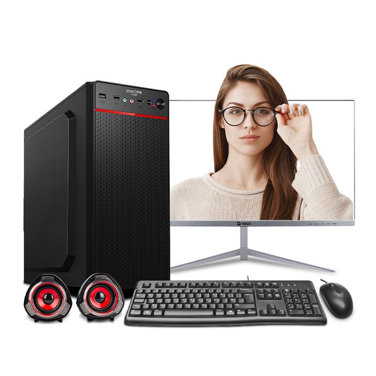 Pc Core I3 14100 16gb 500Gb 22 Ips Mipclista Computadora ESCRI
