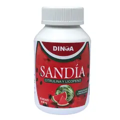 DINOA - Sandía (Citrulina y Licopeno)Cápsulas x 100 Dinoa- Energía- Salud visual