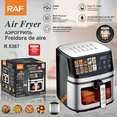 RAFF - FREIDORA DE AIRE DIGITAL - 8L