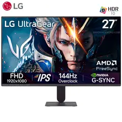 LG - Monitor UltraGear G4 27G411A-B de 27 FHD IPS, 144 Hz, 1MS, G-SYNC