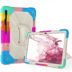 GENERICO - Funda para iPad Pro 4ta Gen 11 Armor Extreme Arcoiris