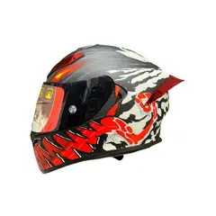 CES - CASCO MOTO AXOR EX BIHR ZAFIRO ANTIVENOM DOBLE VISOR