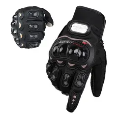 JET - Guantes Para Moto Con Protección Primavera Verano Pro Biker
