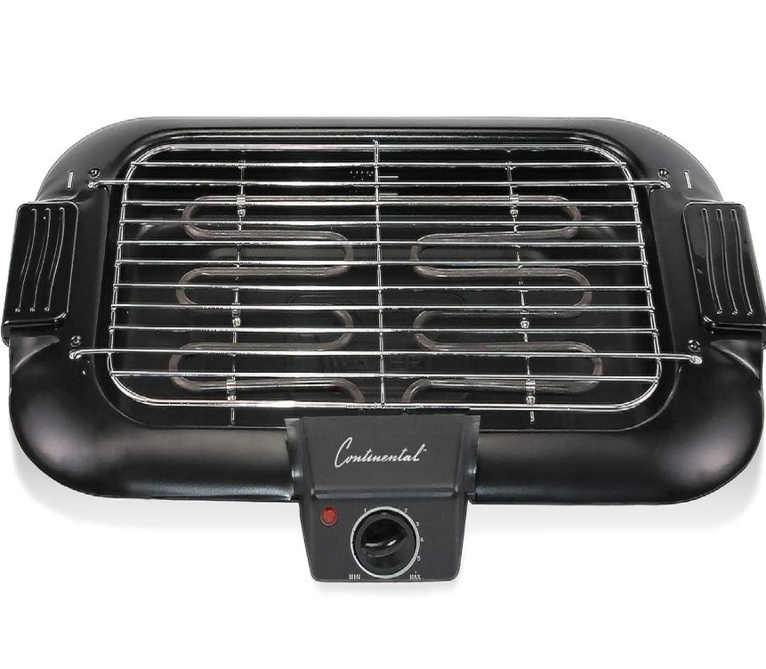 Parrilla Eléctrica Electric CE-BQ909 2 Porciones - Negro