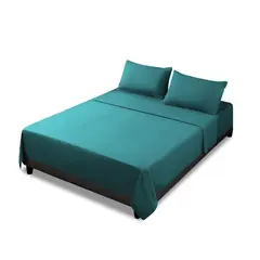 GENERICO - Juego De Sábana Okaeri 2 Plazas - Esmeralda