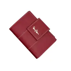 PERRY JHAN - Juvenil y Elegante Billetera De Cuero Para Mujer