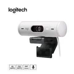 LOGITECH - WEBCAM LOGITECH, BRIO 500, FULL HD 1080 PIXEL, USB-C, WHITE. (PN: 960-001426)