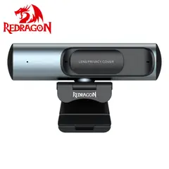 REDRAGON - Cámara Web GW911 CYBERLENS 4K