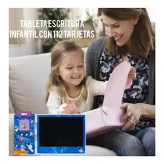 OEM - Tableta Escritura Infantil Con Lector De 112 Tarjetas - UNISEX