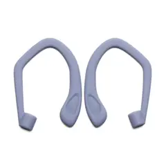 GENERICO - Clip Sujetador Gancho Antiperdida de silicona para AirPods Pro 12 - Violeta