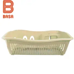 BASA - Escurridor de Plato Con Base Jumbo Crema 30 Platos -Basa