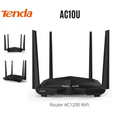 TENDA - ROUTER INALAMBRICO AC10U - AC1200 SMART DUAL-BAND GIGABIT