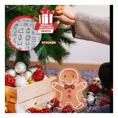 ANIMALIA - Caja Interesante en Mostaza Corbata Roja Y+Regalo Stickers