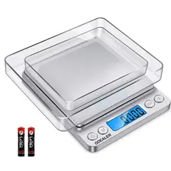 GENERICO - Portatil Balanza Gramera 0.1g a 3000g 3 kg Digital Joyeria Joya Portatil