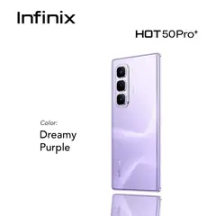 INFINIX - HOT 50 PRO PLUS 8GB RAM + 8GB EXTENDIDA + 256GB COLOR MORADO REGISTRADO