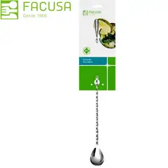 FACUSA - Blister Cucharilla Mezcladora Para Bar 30cm-