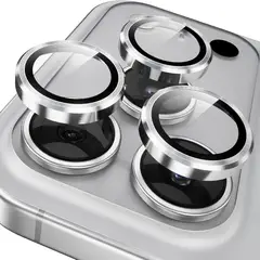 GENERICO - Protector de Cámara Individual Compatible con iPhone 17 Pro Max - Titanium