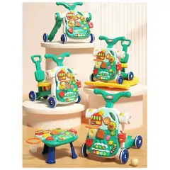 HUANGER - ANDADOR CAMINADOR MUSICAL 5 EN 1 VERDE