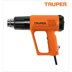 TRUPER - Pistola de calor profesional, 220 V, 1800 W 15734
