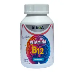 DINOA - Vitamina B12 Cápsulas x 100 - Salud neuronal y cognitivo