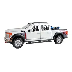 DIECAST MASTER - CAMIONETA COLECCION FORD F150 BLANCO SONIDO Y LUZ ESCALA 1: 24