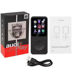 GENERICO - REPRODUCTOR MP3 BLUETOOTH NEGRO FM 32 GB