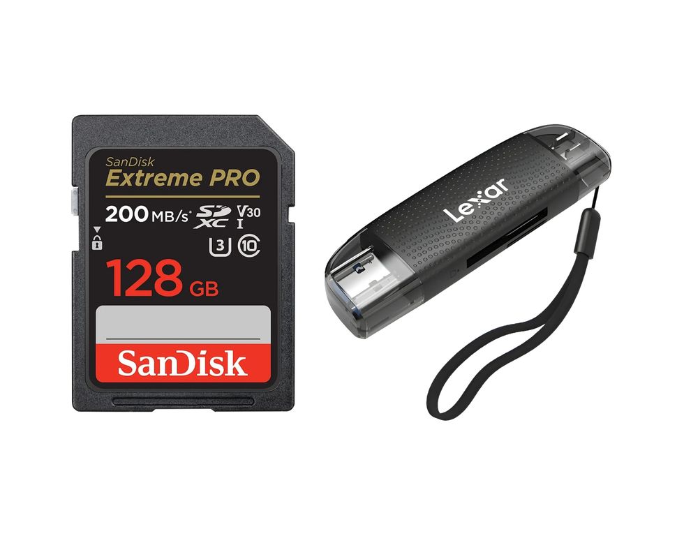 Tarjeta de memoria Extreme PRO SDXC UHS-I de 128 GB