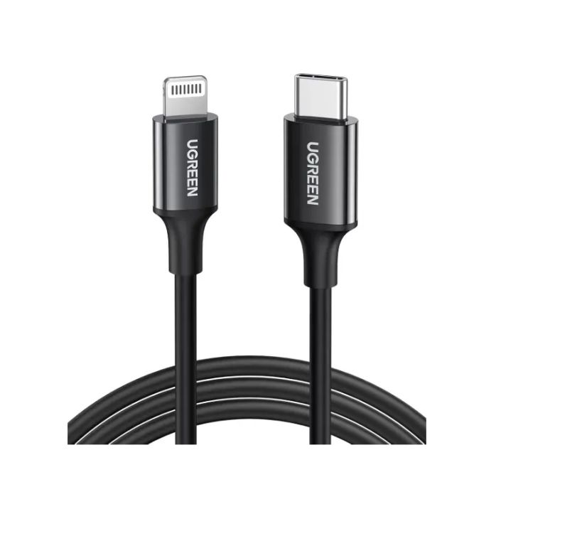Cable 60751 USB-C a Lightning MFi Certificado 60W 1 Metro 60751