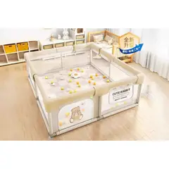 GENERICO - Parque Infantil Juego Valla Corralito Cuna Protectora Barandilla 160x120