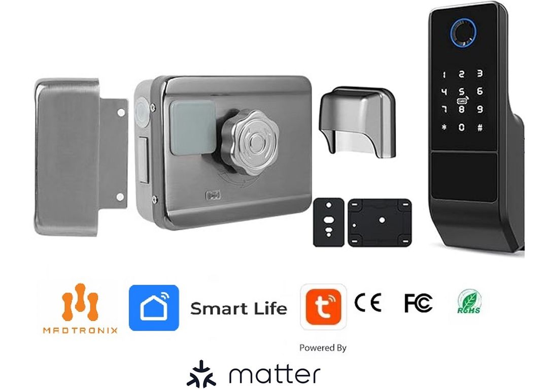 Cerradura Inteligente Rim automática + A Prueba de agua