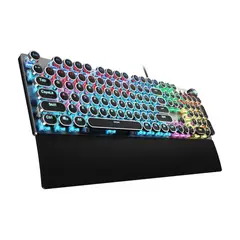 AULA - Teclado Mecanico Retro Punk F2088