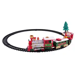 GENERICO - Tren Navideño Musical Juguete con Luces 25 piezas