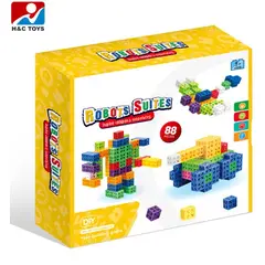GENERICO - Set de Bloques Didácticos de Construcción 88 pcs