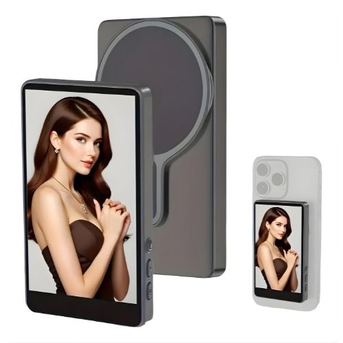 Visor Duplica Pantalla Celular Recargable Selfie Fotos