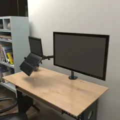 KLIP XTREME - SOPORTE PARA MONITORES HASTA 32″ Y LAPTOP 15 6″ KMM-301