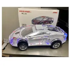 GENERICO - Parlante carro-1 USBBTFMSDAUX LUCES LED