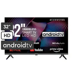 BLACKLINE - Televisor 32 HD Smart TV Android BL-TV32HEG5F4PE