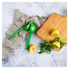 VICTORIA - EXPRIMIDOR DE LIMON DE HIERRO FUNDIDO VERDE