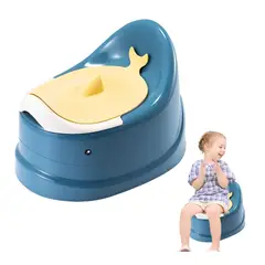 SM - BACIN ENTRENAMIENTO INODORO PARA BEBES NIÑOS INFANTIL BALLENITA AZUL ACERO