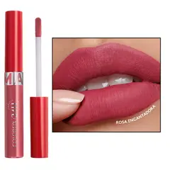 ESIKA - Labial líquido mate COLORFIX 24H LIQUID TATTOO rosa encantadora