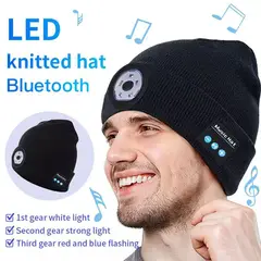 OEM - Gorro Smart con luz led y musica