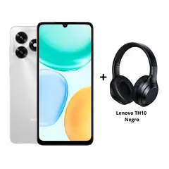 HONOR - Celular X5c Plus 6gb 256gb Silver + Lenovo Th10 Negro