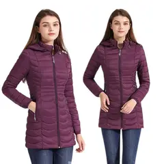 GENERICO - Casaca acolchada vino Ligera y térmica